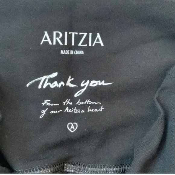 ARITZIA Special Edition Hero’s at Heart Leggings, Small, Black NWOT - Picture 5 of 6